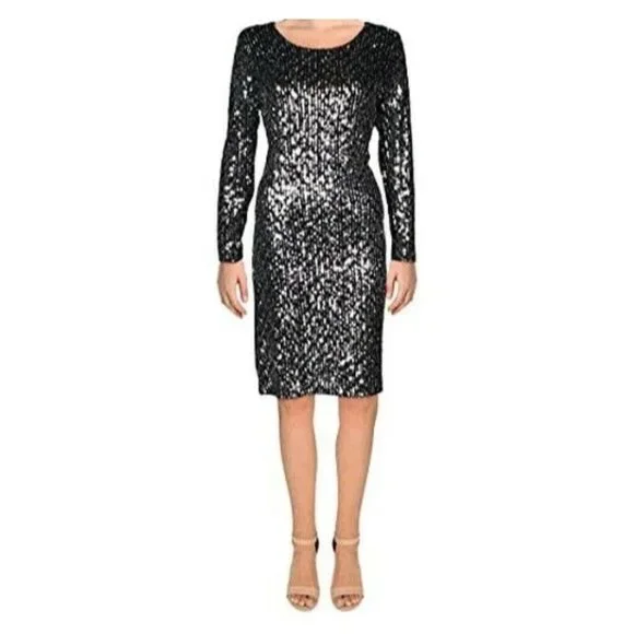 Karen Kane | Dresses | Karen Kane Womens Sequined Sheath Dress Xs Nwt |  Poshmark